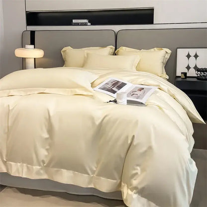 Slate Blue Cotton Bedding and Duvet Cover