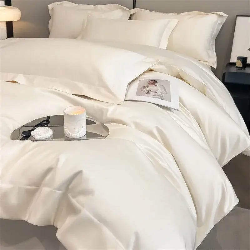 Slate Blue Cotton Bedding and Duvet Cover