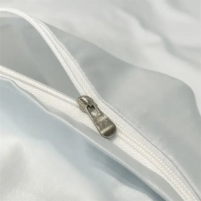 Slate Blue Cotton Bedding and Duvet Cover