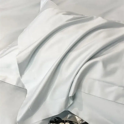 Slate Blue Cotton Bedding and Duvet Cover