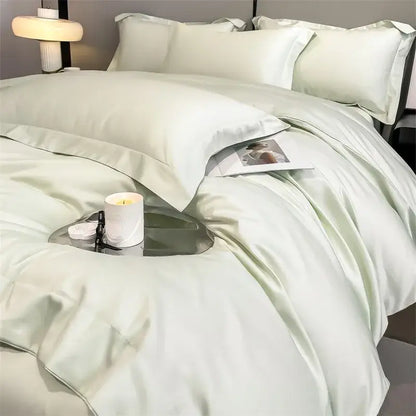Slate Blue Cotton Bedding and Duvet Cover