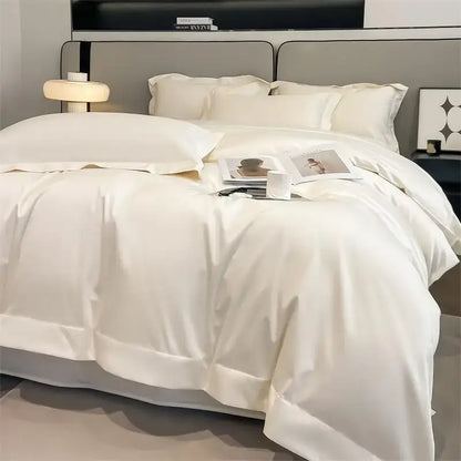 Slate Blue Cotton Bedding and Duvet Cover