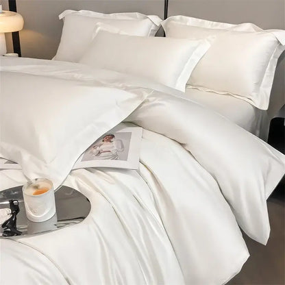 Slate Blue Cotton Bedding and Duvet Cover
