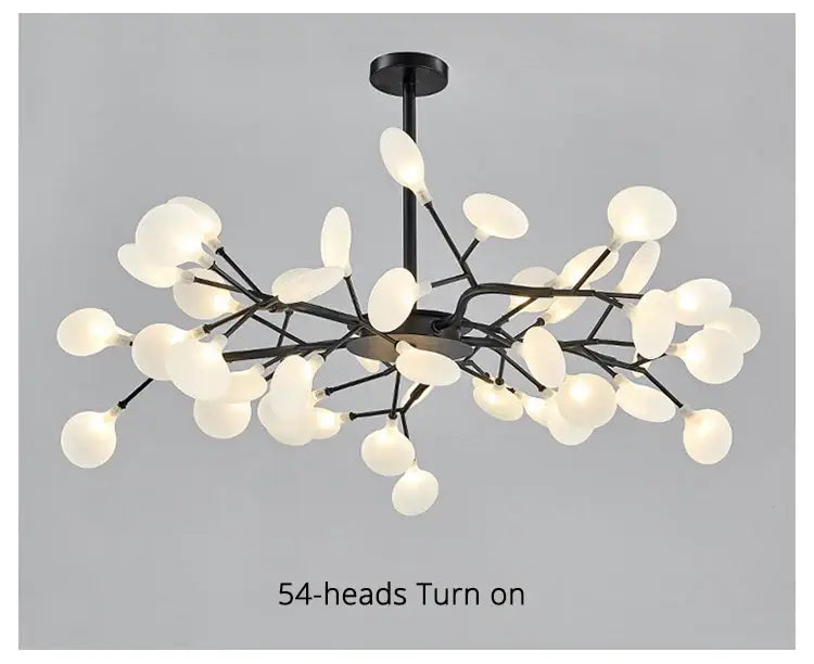 Gold Globe LED Chandelier with Warm and Soft Glow