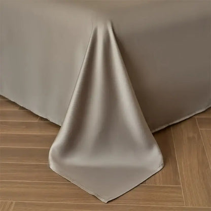 Duvet cover set Decorbites beige lyocell silk luxurious bedding on Tampa Home & Garden Store