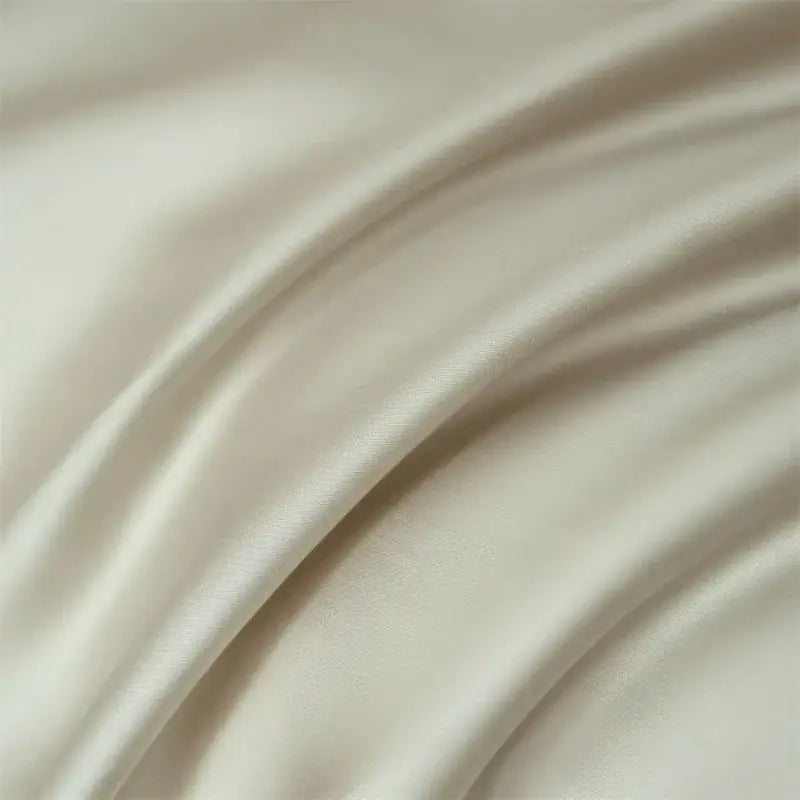 Duvet cover set beige lyocell silk Decorbites with silky sheen on Tampa Home & Garden Store