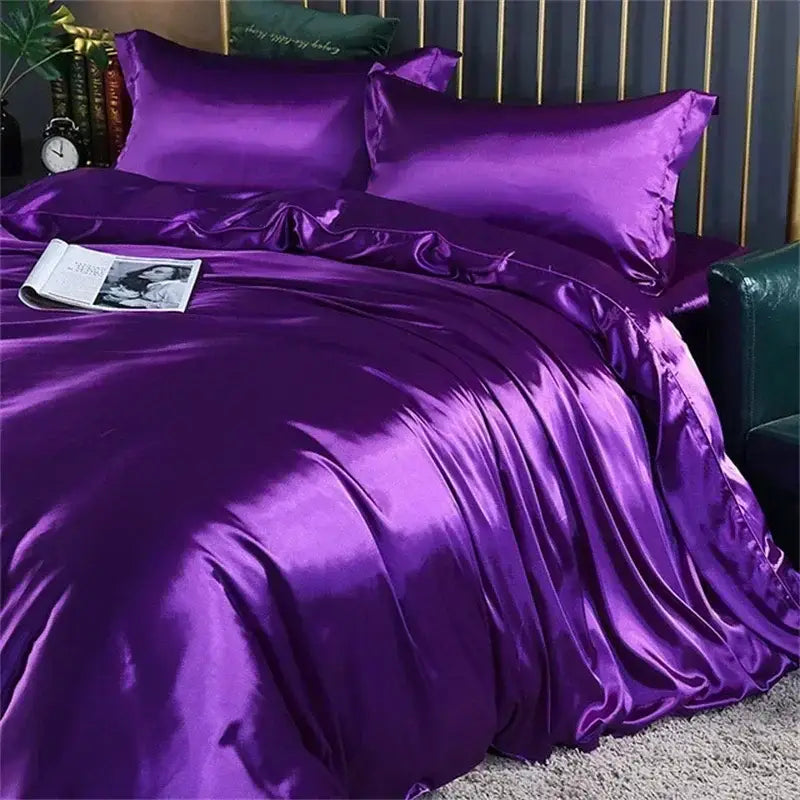 Gold Mulberry Silk Bedding Set for a Natural Feel