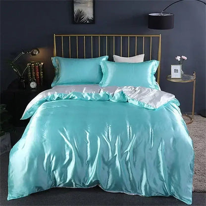 Green Mulberry Silk Bedding and Duvet Cover