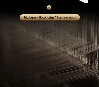 Gold and Premium Mulberry Silk Bedding Set