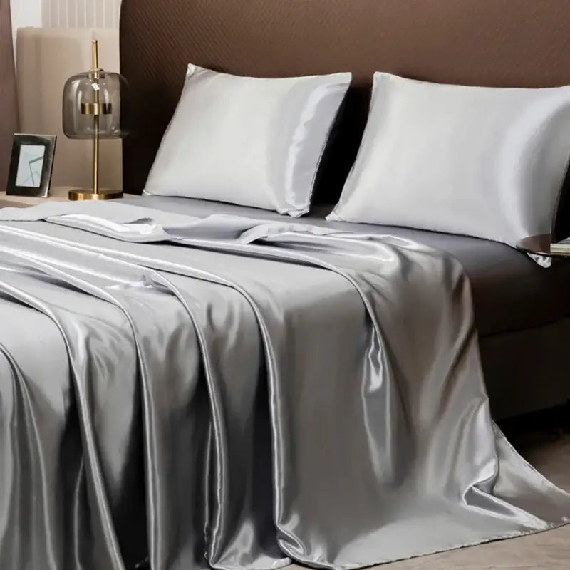 Premium Pink Satin Bedding Set and Sheets