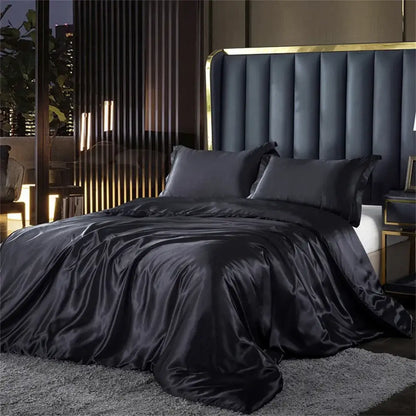 Luxury Jade Green Satin Bedding Set and Sheets
