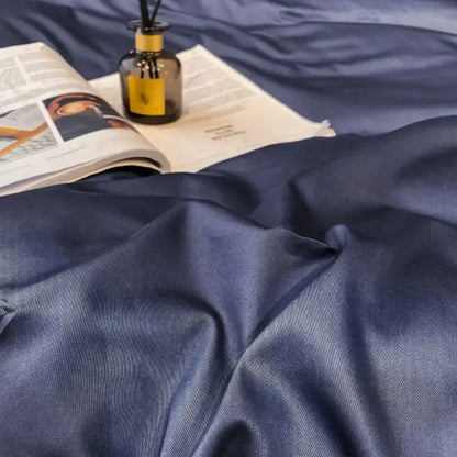 Duvet cover navy egyptian cotton Decorbites on Tampa Home & Garden Store