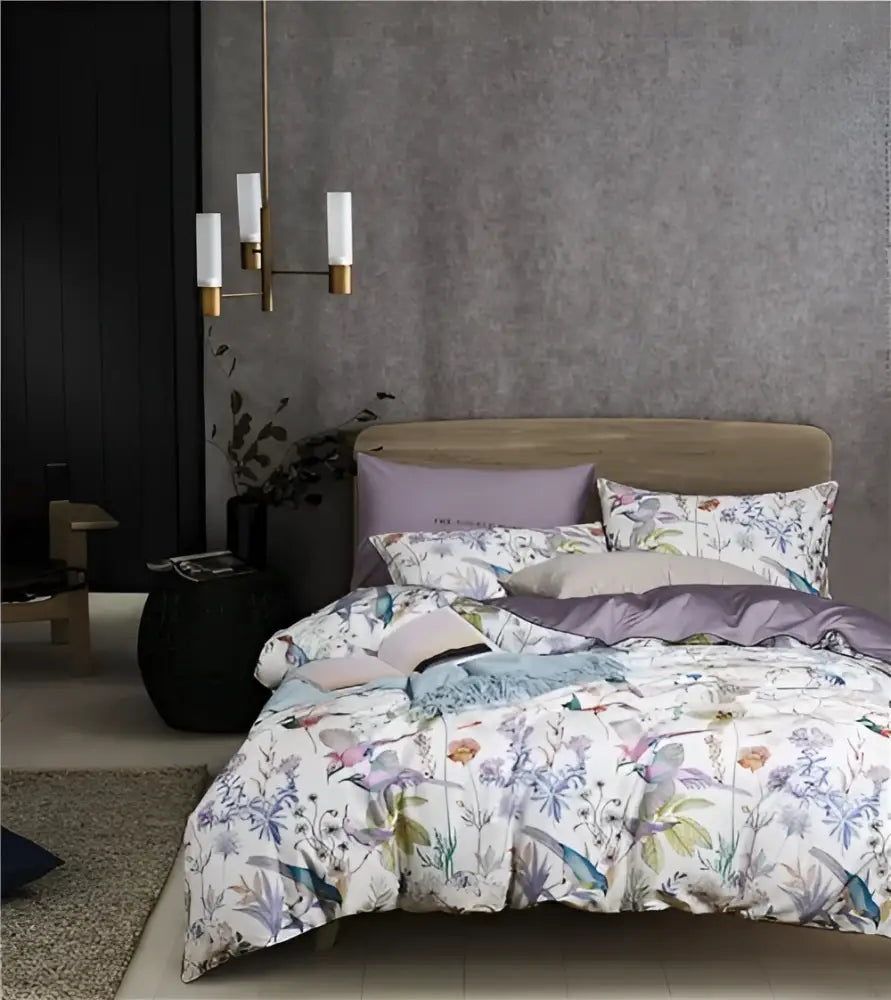 Premium Green Floral Cotton Bedding and Sheets