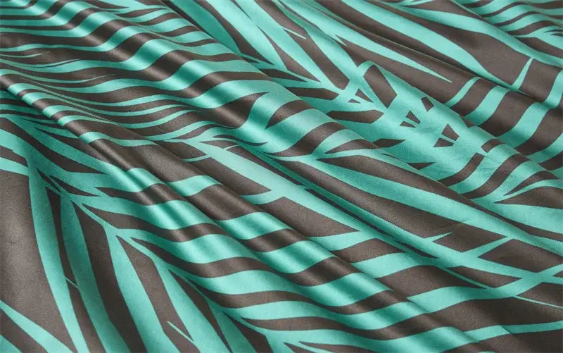 Premium Green Floral Cotton Bedding and Sheets
