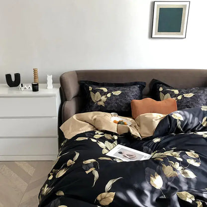 Premium Green Floral Cotton Bedding and Sheets