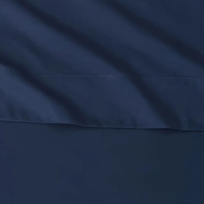 Gray Satin Cooling Bed Sheet Set and Pillowcases