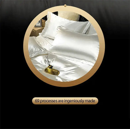 Vibrant Yellow Mulberry Silk Bedding and Sheets