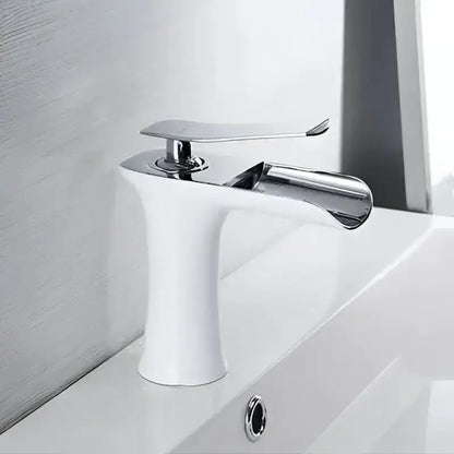 Modern Antique Brass Waterfall Faucet Gold Finish