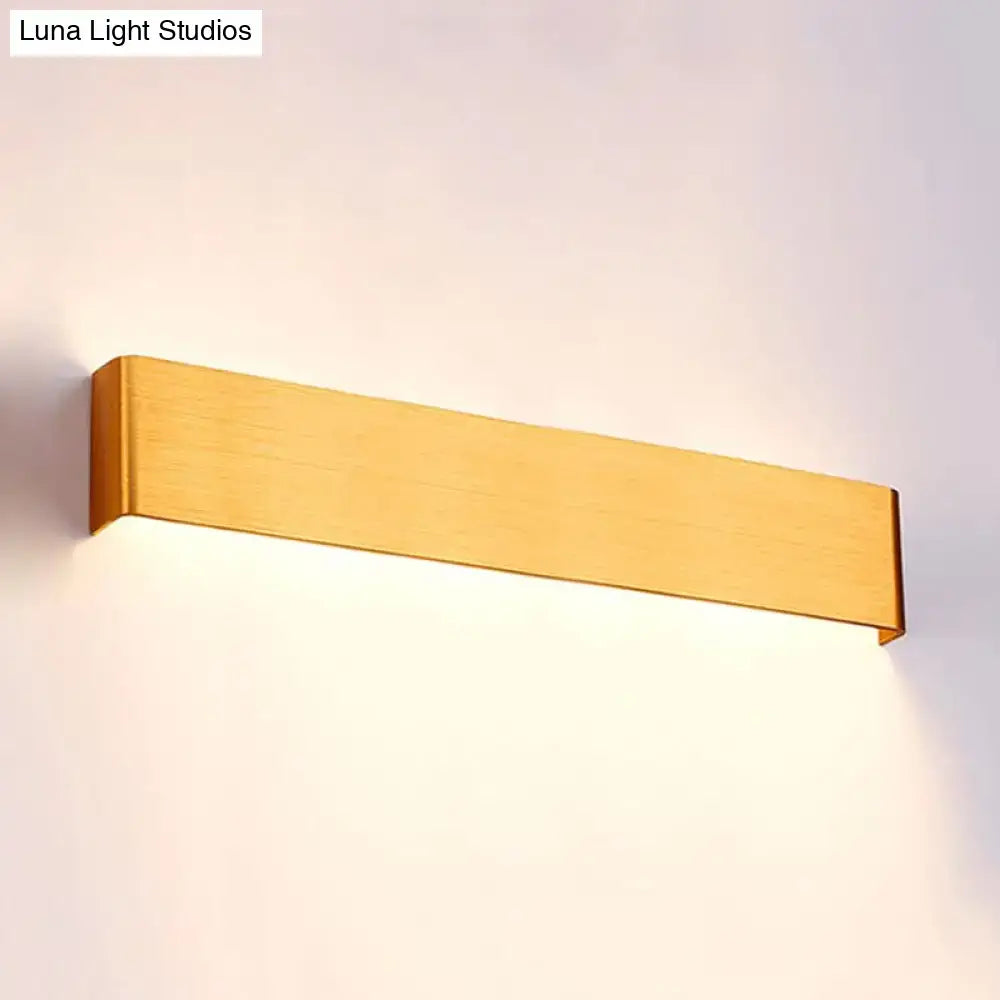 Black Silver Wall Lamp by Decorbites, wooden wall-mount bar with warm light on Tampa Home & Garden Store