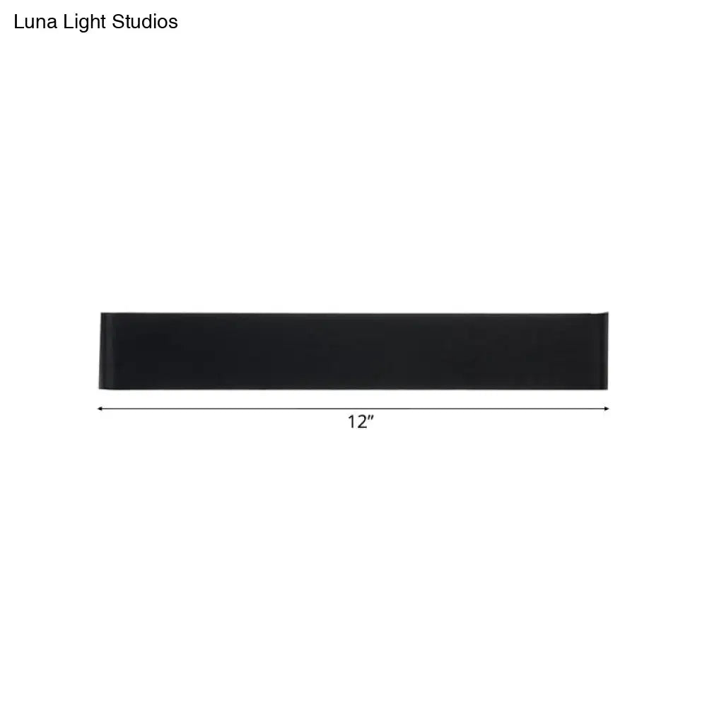 Black Silver Wall Lamp by Decorbites, 12in long wall light on Tampa Home & Garden Store