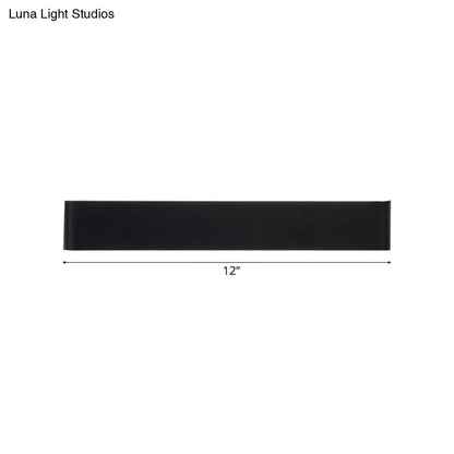 Black Silver Wall Lamp by Decorbites, 12in long wall light on Tampa Home & Garden Store