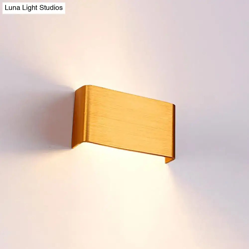 Black Silver Wall Lamp by Decorbites, wood-brass finish rectangular wall sconce for Home & Garden on Tampa Home & Garden Store