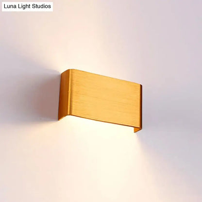 Black Silver Wall Lamp by Decorbites, wood-brass finish rectangular wall sconce for Home & Garden on Tampa Home & Garden Store
