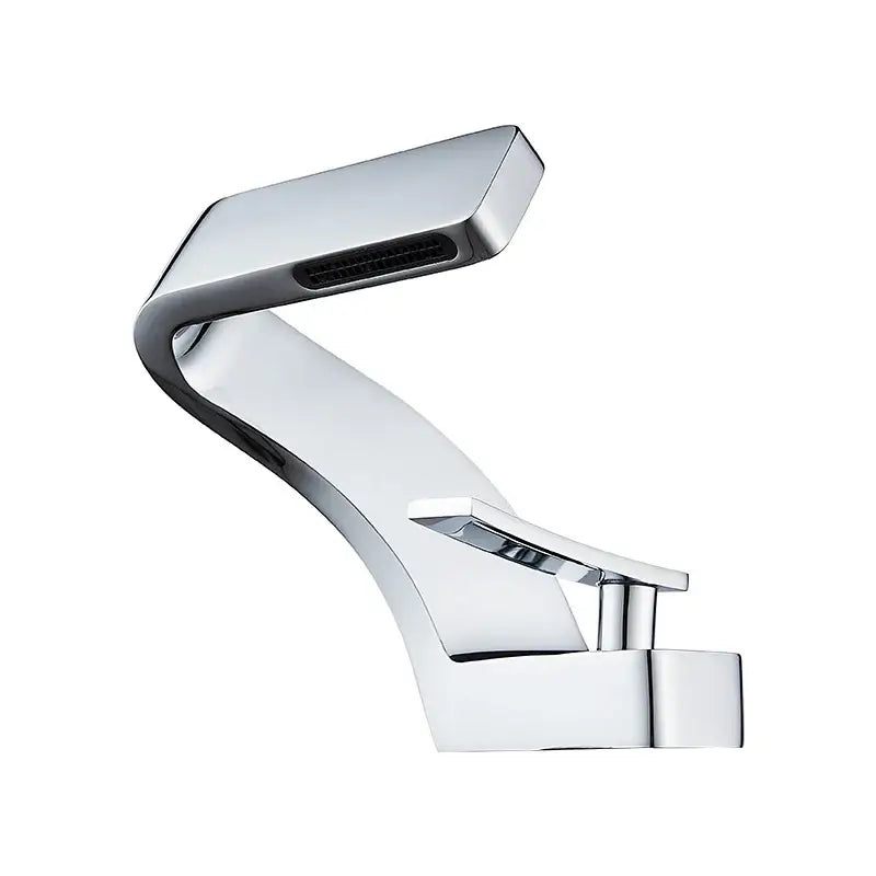Waterfall bathroom sink faucet Decorbites chrome finish on Tampa Home & Garden Store