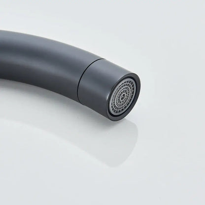 Matte Black Freestanding Faucet spout with aerator, Decorbites bathroom sink faucet on Tampa Home & Garden Store