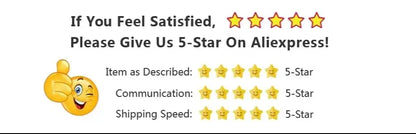 Decorbites Black Iron Scroll Chandelier promo banner with 5-Star ratings and thumbs-up on Tampa Home & Garden Store
