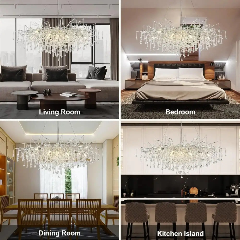 Decorbites modern golden aluminum crystal chandelier for living room, crystal drops on Tampa Home & Garden Store
Decorbites modern golden aluminum crystal chandelier for bedroom, ceiling light with crystals on Tampa Home & Garden Store
Decorbites modern golden aluminum crystal chandelier for dining room, elegant crystal fixture on Tampa Home & Garden Store
Decorbites modern golden aluminum crystal chandelier for kitchen island, crystal light fixture on Tampa Home & Garden Store