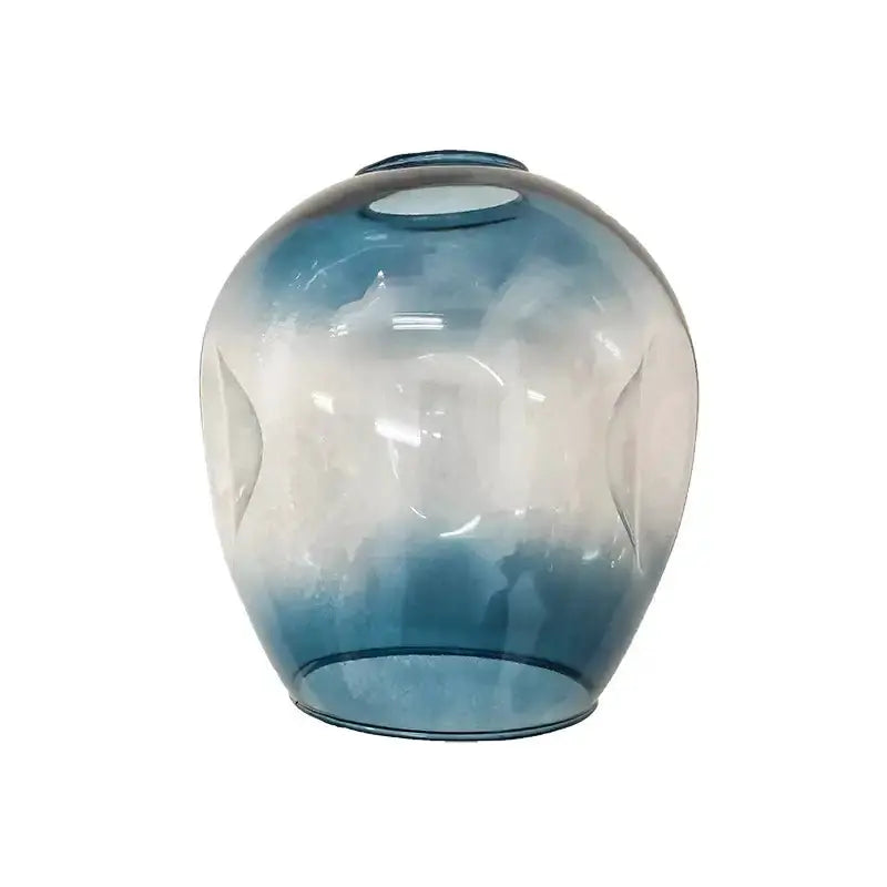 Chandelier glass ball pendant in blue gradient glass on Tampa Home & Garden Store