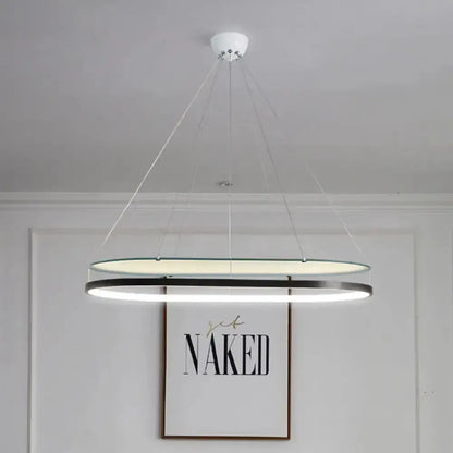 Modern black and gold LED pendant chandelier for dining room Decorbites on Tampa Home & Garden Store
