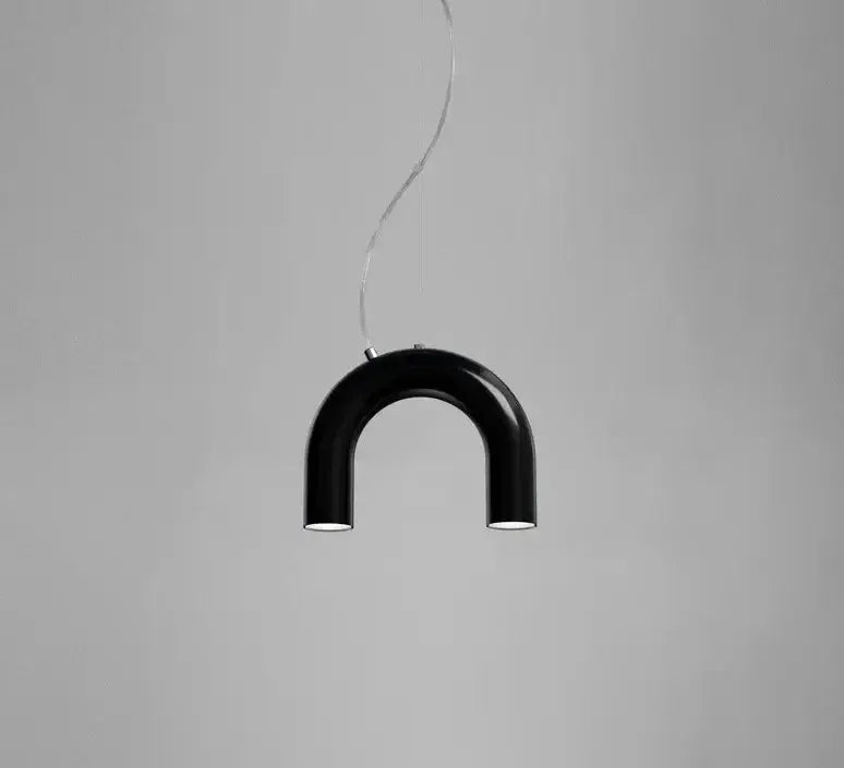 Chandelier black U-shaped LED arch pendant light by Decorbites on Tampa Home & Garden Store
