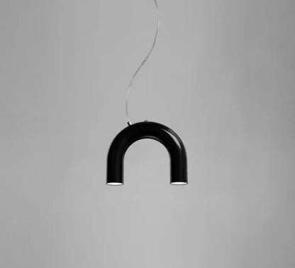 Chandelier black U-shaped LED arch pendant light by Decorbites on Tampa Home & Garden Store