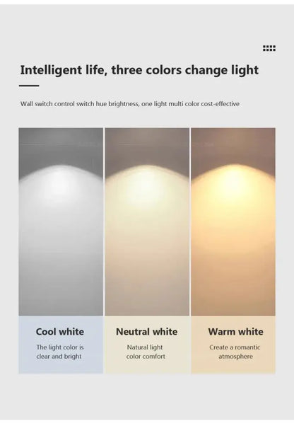 White Nordic Ceiling Light flush mount by Decorbites with cool white, neutral white, warm white on Tampa Home & Garden Store