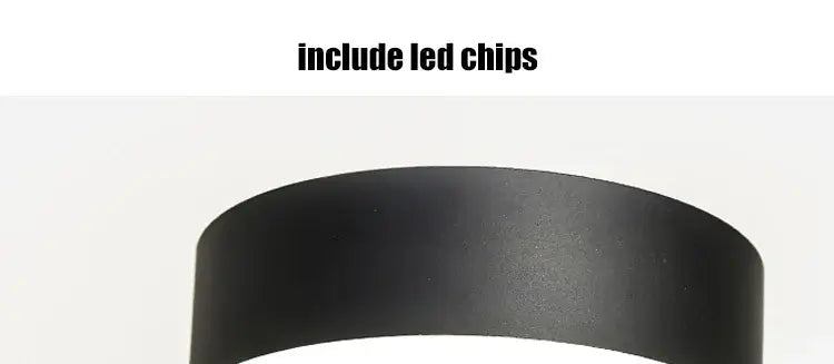 Gold Black Minimalist Chandelier ring with LED chips included on Tampa Home & Garden Store