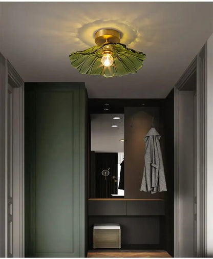Green Leaf Ceiling Light flush mount by Decorbites in Home & Garden on Tampa Home & Garden Store