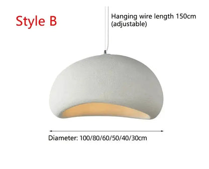 Decorbites modern gray and yellow dome pendant light, dining room chandelier on Tampa Home & Garden Store