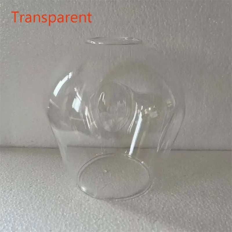 Nordic Amber Glass Chandelier transparent glass orb by Decorbites on Tampa Home & Garden Store