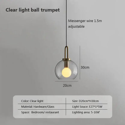 Modern smoked glass and brass pendant light Decorbites for kitchen dining room on Tampa Home & Garden Store