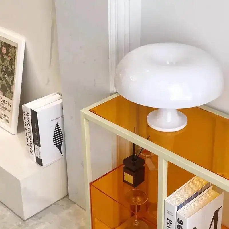 Black LED Mushroom Lamp table lamp by Decorbites for bedside use on Tampa Home & Garden Store