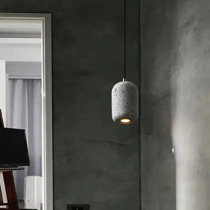 Industrial Cement Pendant Lamp for Kitchen