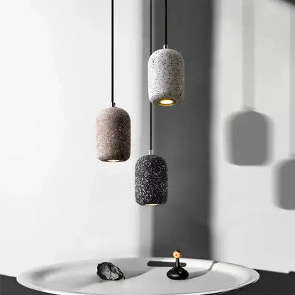 Industrial Cement Pendant Lamp for Kitchen