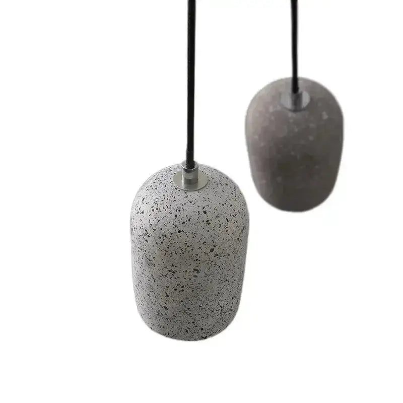 Industrial Cement Pendant Lamp for Kitchen