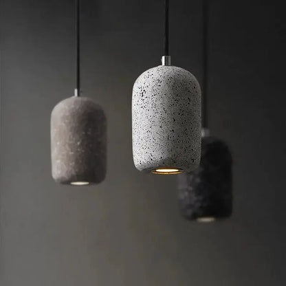 Industrial Cement Pendant Lamp for Kitchen