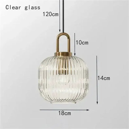 Vintage brass deer head wall lamp pendant light with clear ribbed glass globe Decorbites on Tampa Home & Garden Store