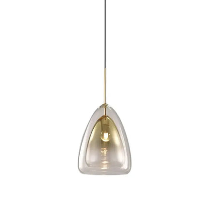 Champagne Glass Cone Pendant Light for Dining