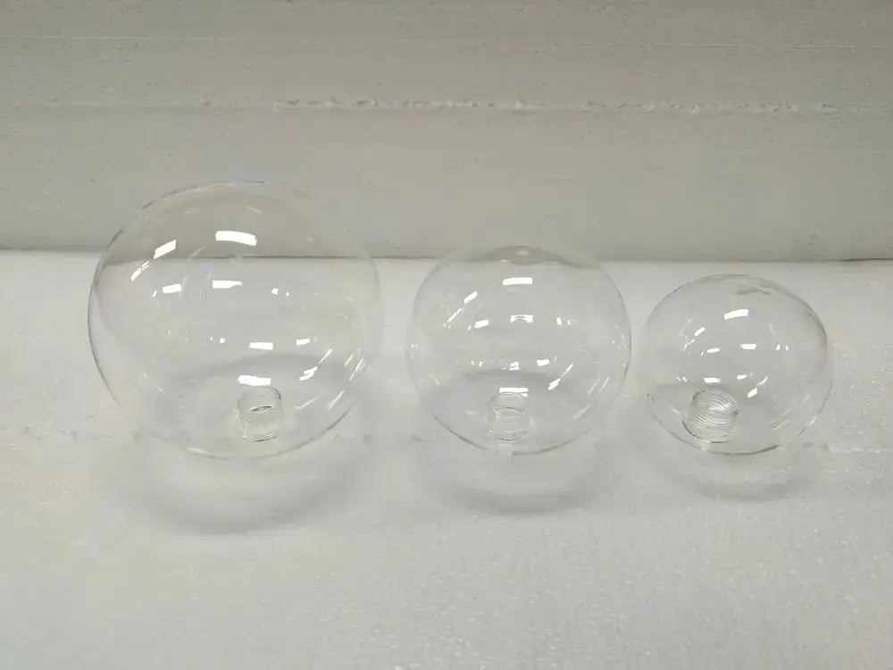 Chandelier Decorbites clear glass bubble globes, 3-pack on Tampa Home & Garden Store