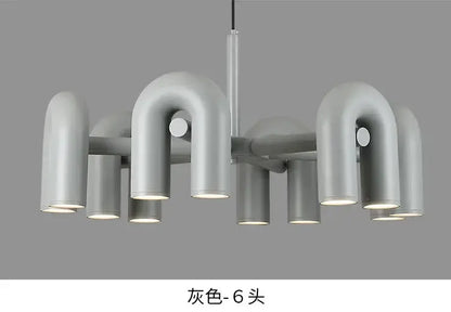 Chandelier Modern gray 4-light LED ceiling pendant by Decorbites on Tampa Home & Garden Store